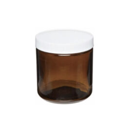 Certified Clean 2 oz. Amber Glass Sample Jars