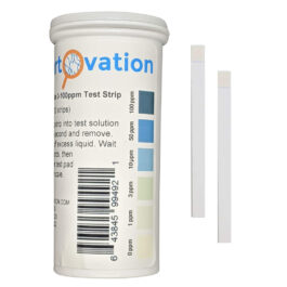 Peroxide Test Strips, Up to 100 ppm