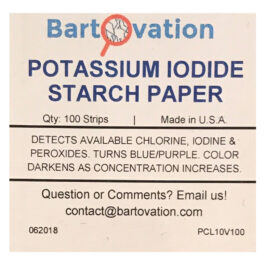 Potassium Iodide Starch Oxidizer Test Paper