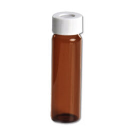 Certified Clean 40mL Amber Glass Vials