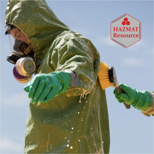 Hazmat Decon Responder Brush Long Handle Scrubbing Suit
