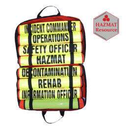 Hazmat Incident Command Vest Set