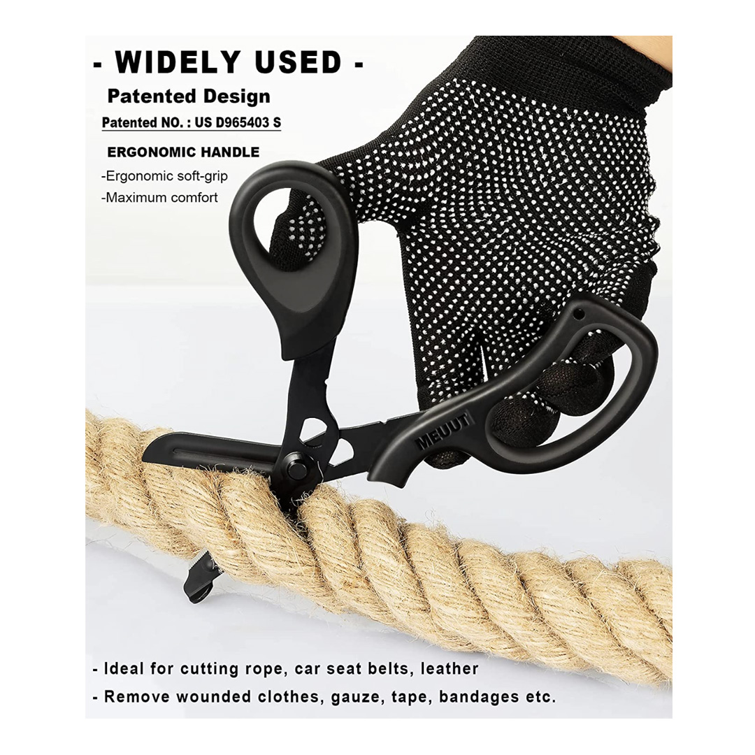 Plastic Handle Rope Safety Scissors