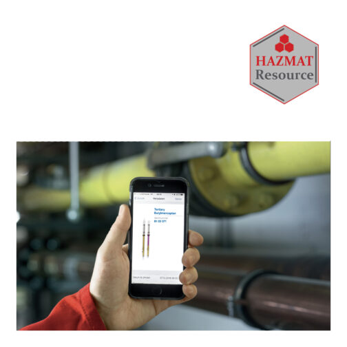 Draeger Tube Tertiary Butylmercaptan Gas Detection Tube 8103071 App Download HAZMAT Resource