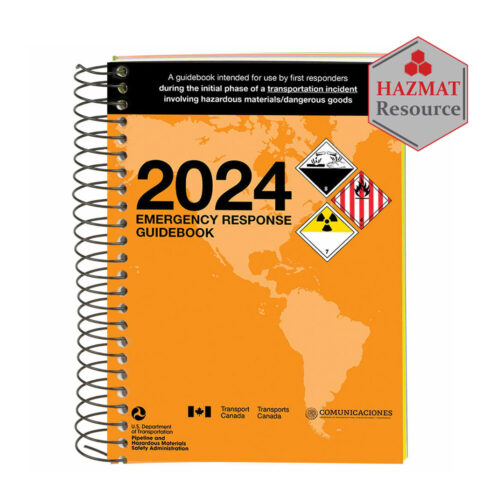 Emergency Response Guidebook ERG – 2024 Edition Hazmat Resource