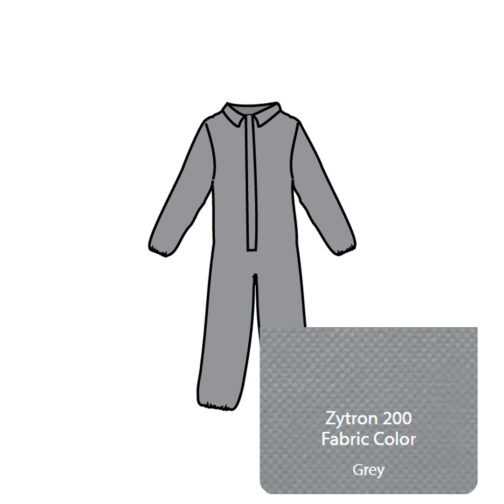 zytron 200 coveralls zipper front collar kappler hazmat resource