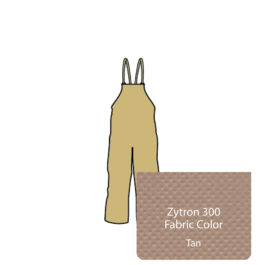 Zytron 300 Bib Trousers. Adjustable Webbing Straps and Snap-Lock Fasteners. Heat Sealed/Taped Seams.