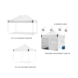 EZUP Instant Shelter – Temporary Canopy Shelter Kit C