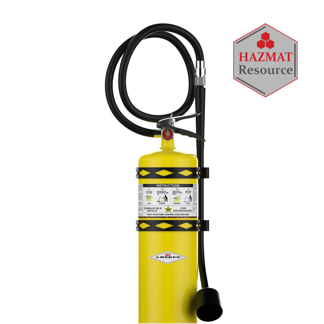 Class D Copper Fire Extinguisher for Fire Departments HAZMAT Resource
