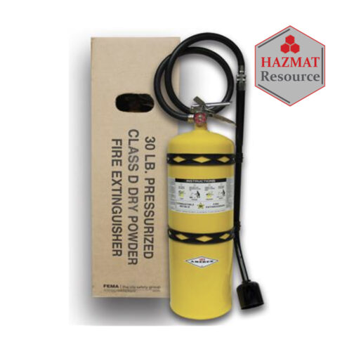 Class D Sodium Chloride Fire Extinguisher for Fire Hazardous Materials Team