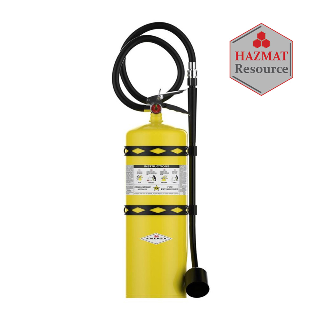 Class D Sodium Chloride Fire Extinguisher for Fire Departments HAZMAT Resource