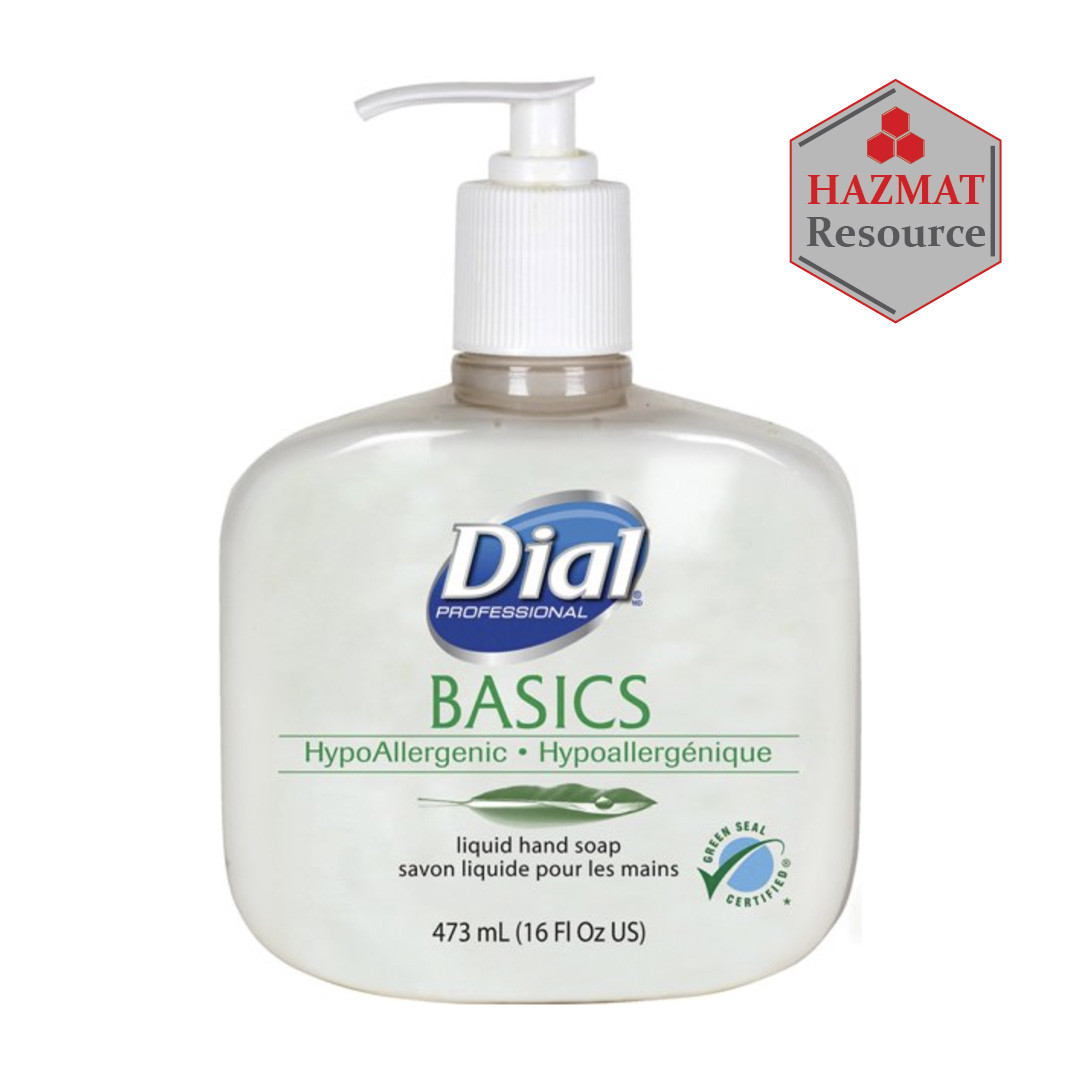 hypoallergenic liquid hand soap dial hazmat resource