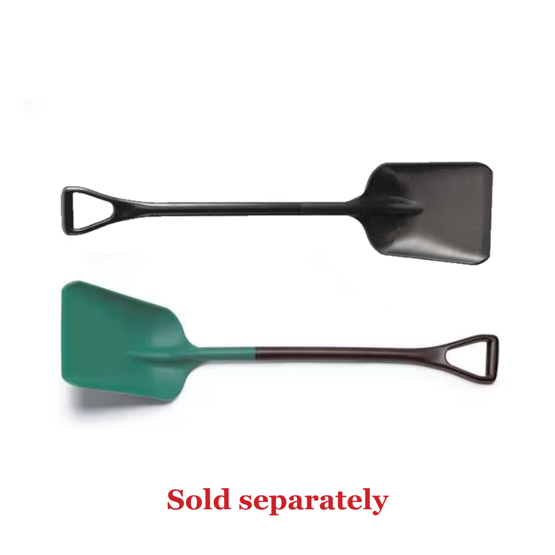 Non-Sparking Plastic Square Shovel Hazmat Resource