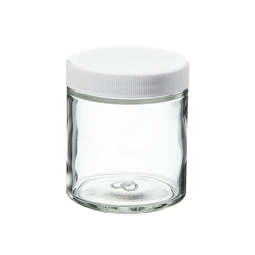 125 mL Sampling Jars - Clear glass with closure VOA certified