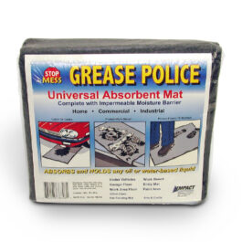 Grease Police Universal Absorbent Poly-Backed Mat – Spill Hero GREASE POLICE UNIVERSAL ABSORBENT POLY-BACKED MAT