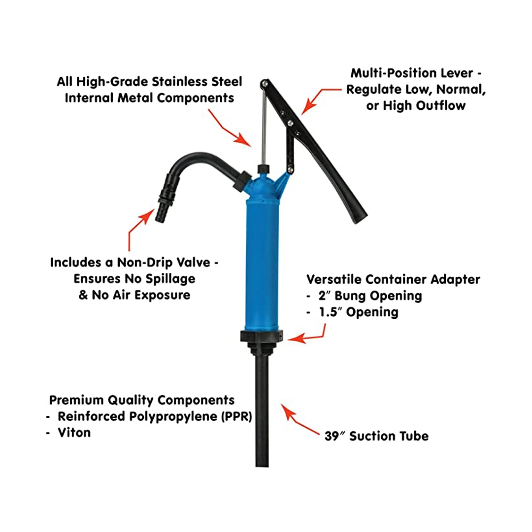 Hand-Operated Siphon Drum Pumps