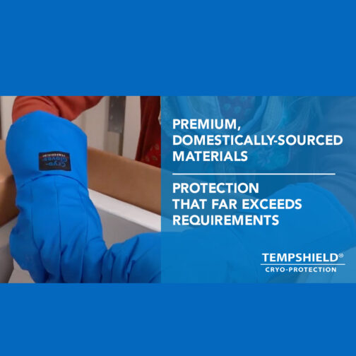 TEMPSHIELD Ultra-cold Protective Gloves Elbow Length HAZMAT Resource
