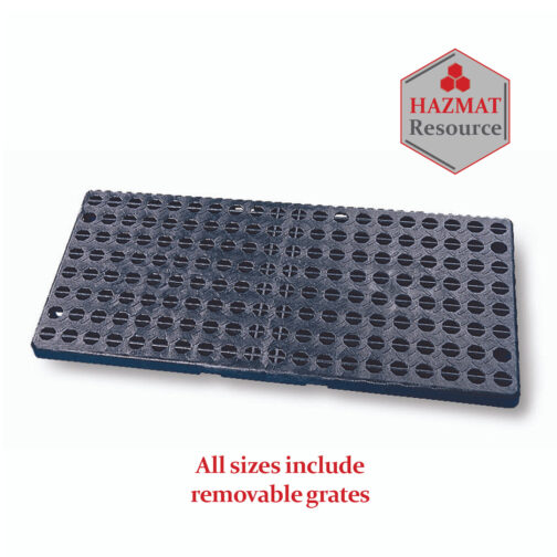 ENPAC Poly Spill Deck Removable Grate HAZMAT Resource
