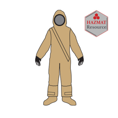 Kappler DuraChem Training Suit D5S457 HAZMAT Resource