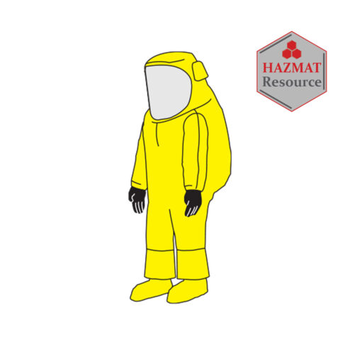 Kappler PVC Training Suit VCS556 Rear Entry HAZMAT Resource