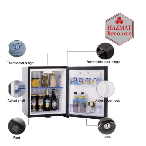 12-Volt Refrigerator features HAZMAT Resource