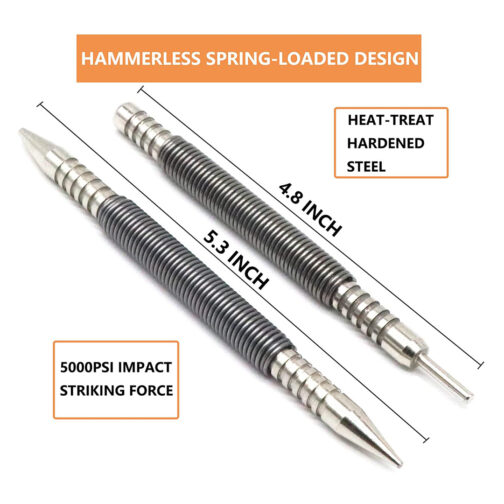 Spring Loaded Center Punch Tool Set HAMAT Resource