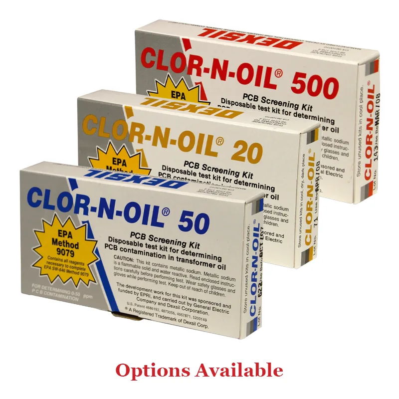 Dexsil Clor-D-Tect 1000 - Chlorine Halogen Test Kit - Hazmat