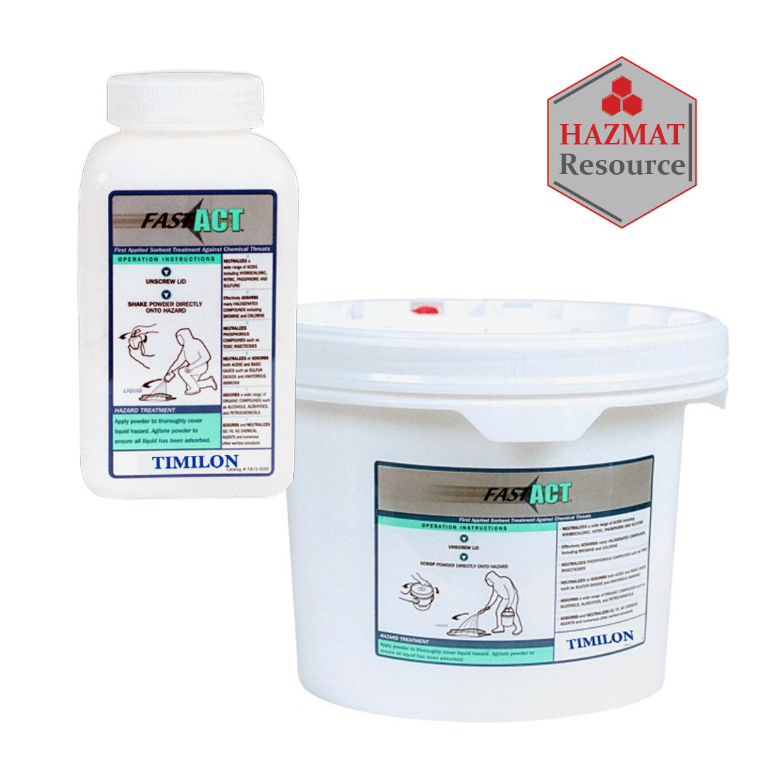 Fast-Act Chemical Neutralizer Powder HAZMAT Resource