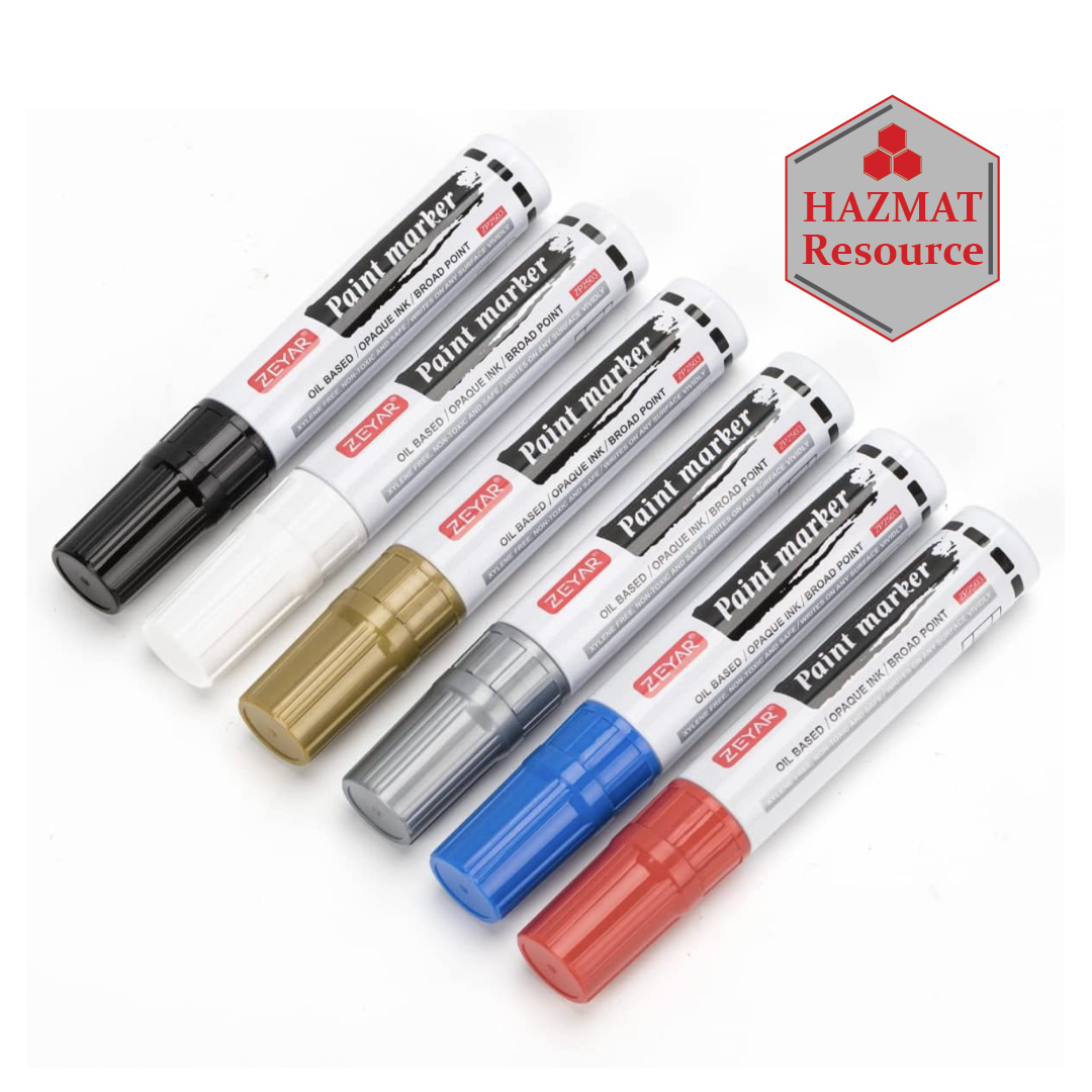 Industrial Paint Markers Set - Wide Tip
