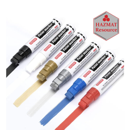 Permanent Paint Pen for Metal Paper Glass Plastic Trails HAZMAT Resource