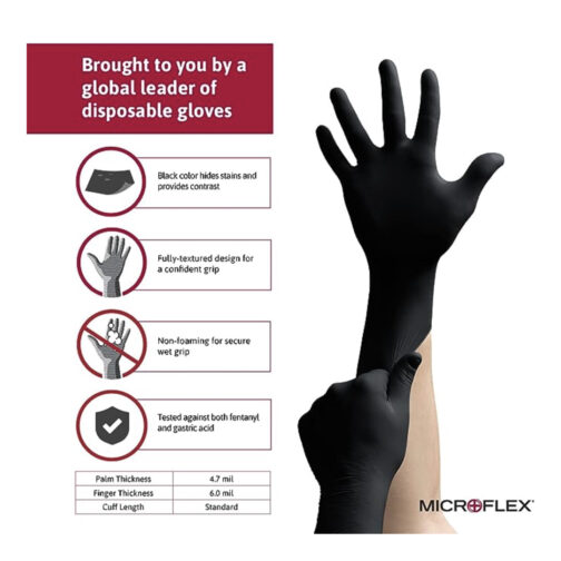 Disposable Nitrile Gloves Powder Free HAZMAT Resource