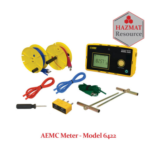 AEMC Ground Resistance Tester Model 6422 HAZMAT Resource