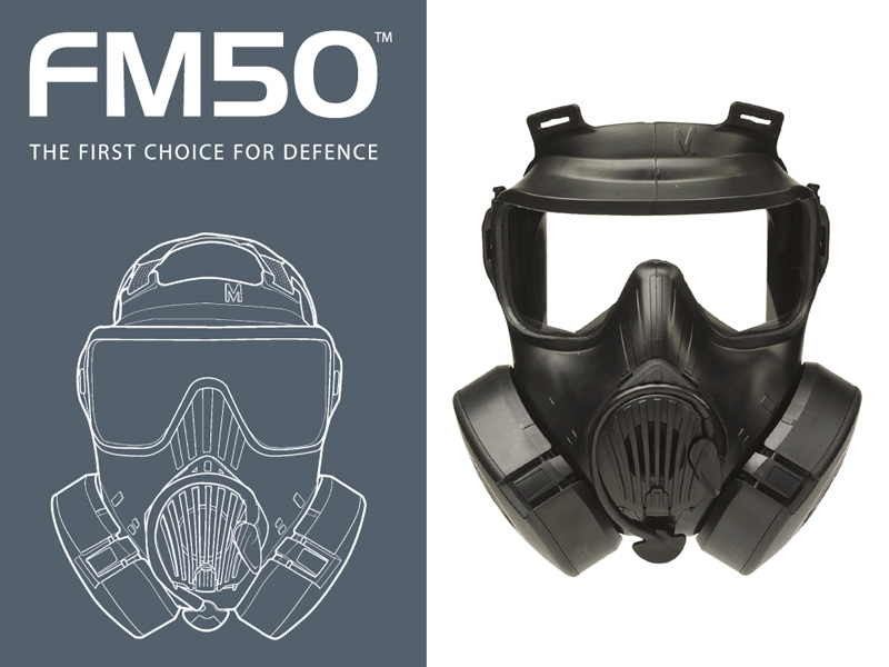 Avon FM50 CBRN Gas Mask APR - NATO Hazmat Resource