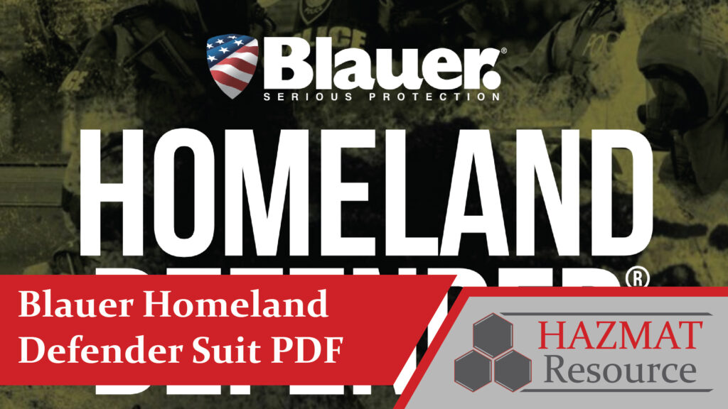 Blauer Homeland Defender CBRN Suit Brochure PDF
