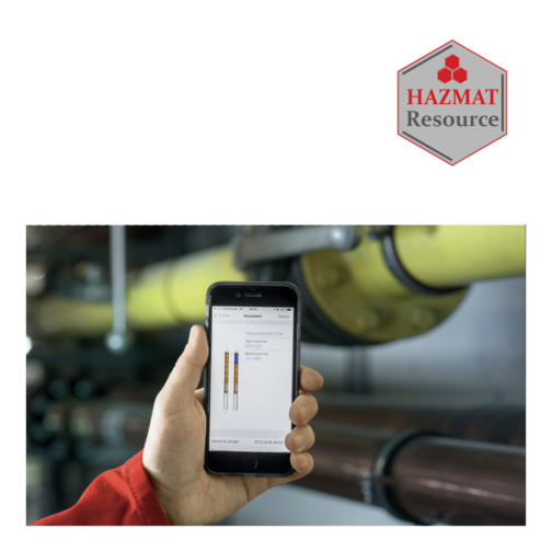 Gas Detection Tubes On Phone App HAZMAT Resource