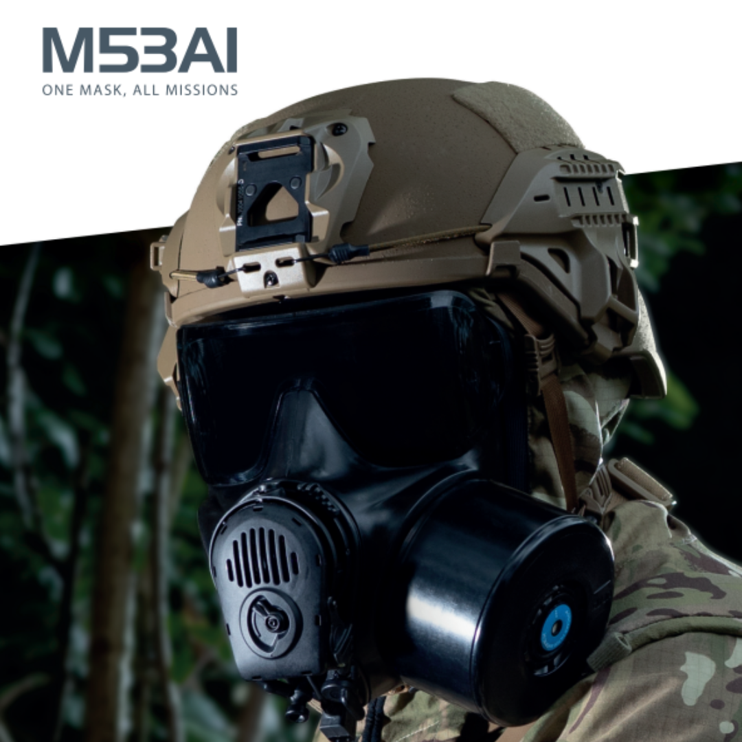 Avon M53A1 Gas Mask - Tactical Military APR - Hazmat Resource, Inc.