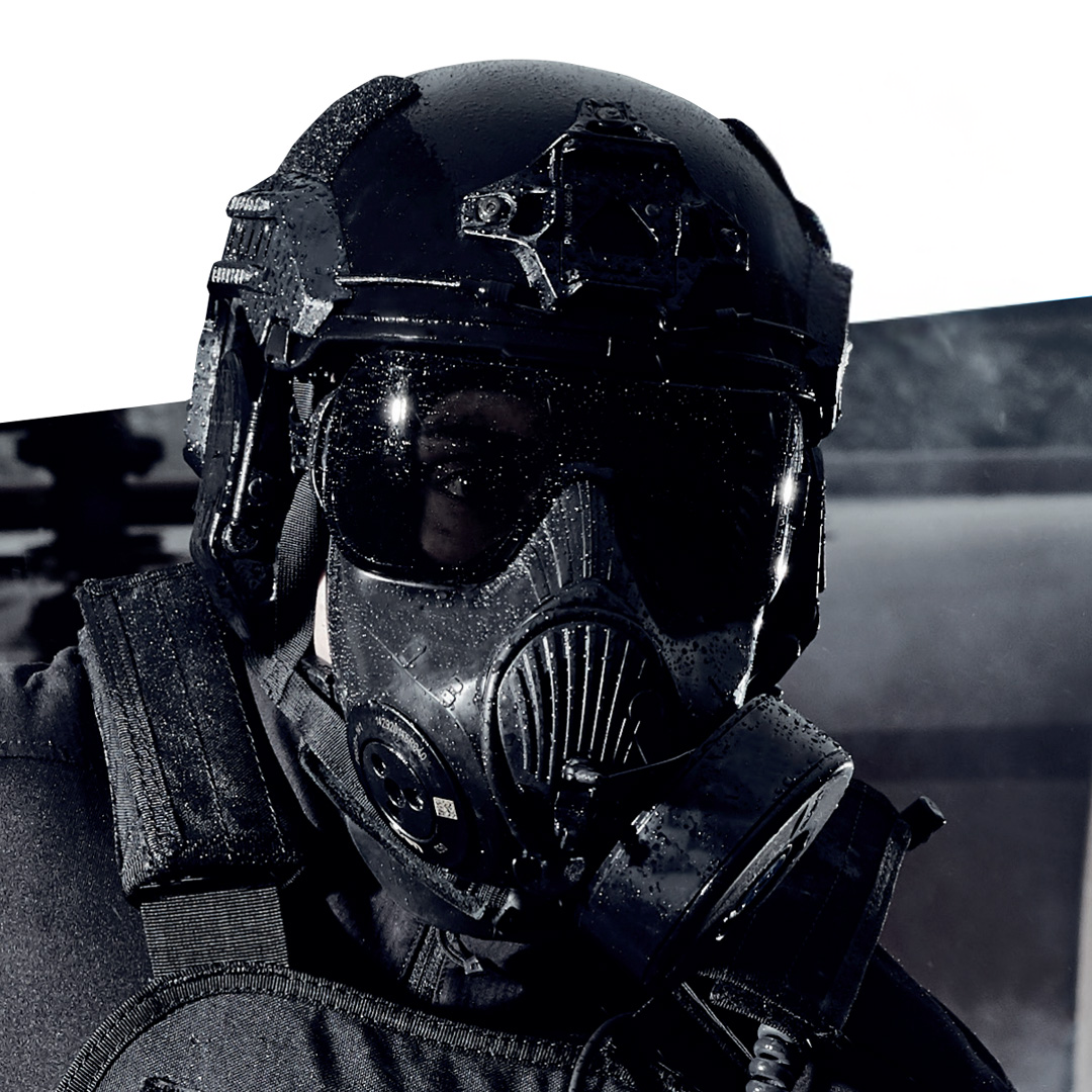 Avon C50 Gas Mask - CBRN Air Purifying Respirator - Hazmat